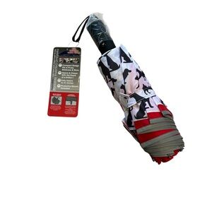 Cat, Dog, Heart/ Portable Inverted Umbrella with Reflective Safety Piping